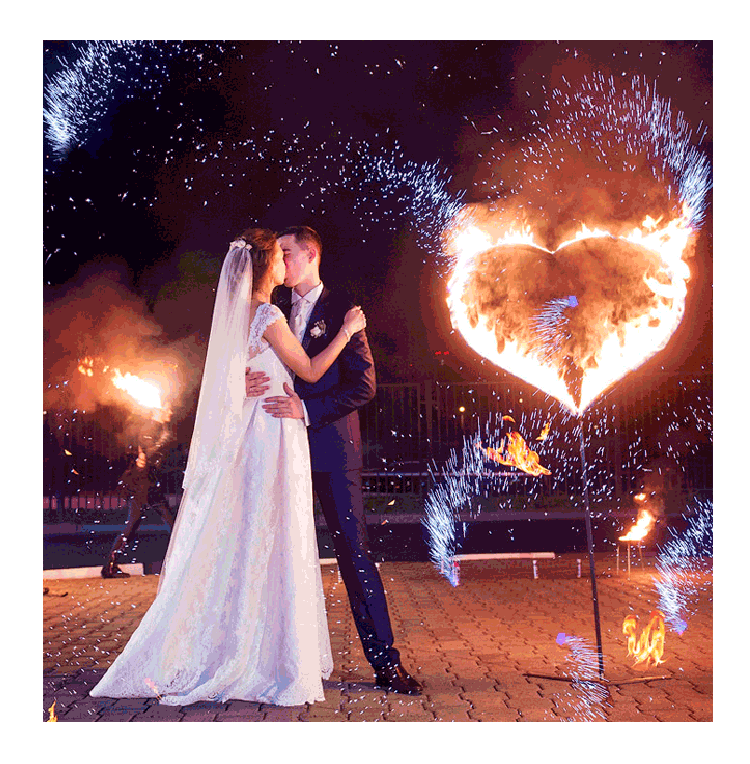 Организация пиротехнического шоу на свадьбу  Спасск-Дальний | spassk-dalnij.salutsklad.ru