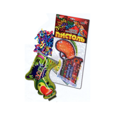 Пистоль Надувная хлопушка купить в Спасске-Дальнем | spassk-dalnij.salutsklad.ru