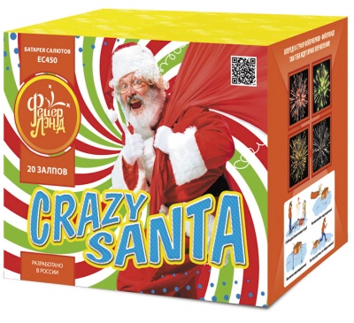 CRAZY SANTA Фейерверк купить в Спасске-Дальнем | spassk-dalnij.salutsklad.ru
