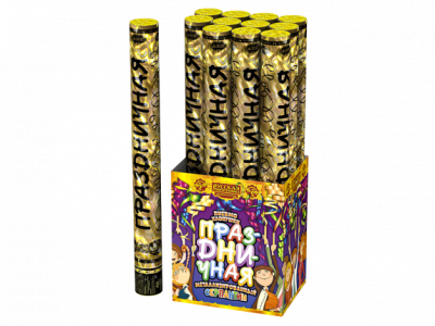 Праздничная 50 Пневматическая хлопушка купить в Спасске-Дальнем | spassk-dalnij.salutsklad.ru