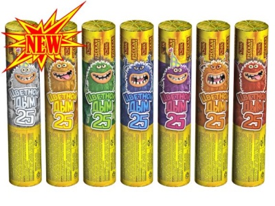 Цветной дым 25 Цветной дым купить в Спасске-Дальнем | spassk-dalnij.salutsklad.ru